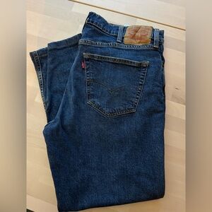 Levi's Men's Deep Indigo Straight-Leg Jeans
